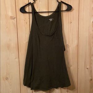 Merona Dark Army Green Tank